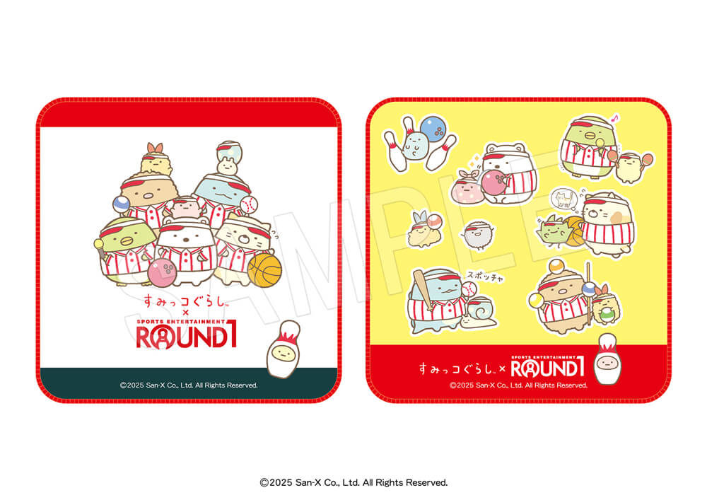 ハンドタオル　ROUND1ver.（全2種）